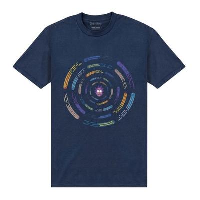 Rick And Morty Unisex Adult Vortex T-Shirt