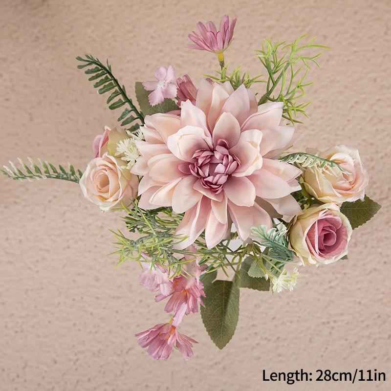 Decorative Artificial Flowers Fake Flower Decoration Home Artificial Plants Accessorie Wedding Decor Desk Accessorie Home Decor