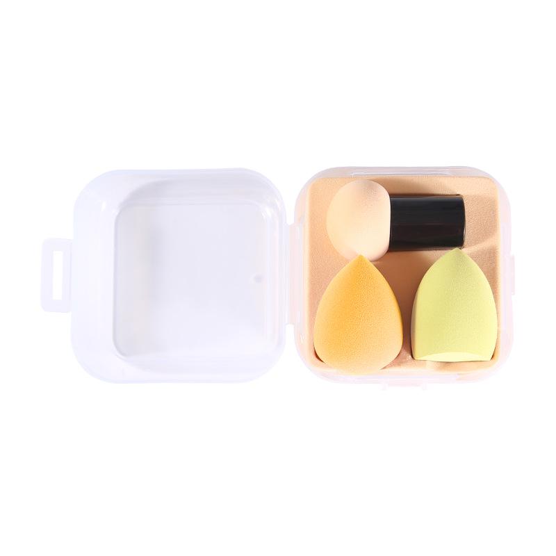 

Mushroom Makeup Sponge Set - Expanding Cushion & Gourd Puffs in Egg Case