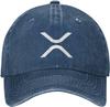 Xrp Ripple Hat Fashion Cowboy Baseball Hats Black Sunhat Dad Cap For Men Women