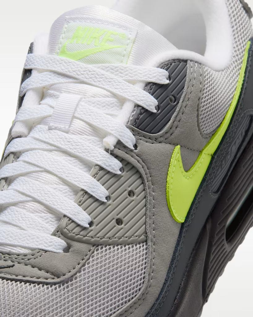 IQ0289-010 Nike Air Max 90 Black Neon Yellow (Men's)