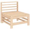 VidaXL Salon de jardin 6 pcs Bois de pin massif 3186200