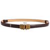 Metal buckle Leisure Zinc Zinc Alloy Thin waistband PU leather belt Skirt decorations Circle Waist Strap