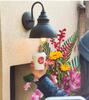 Retro Industrial Outdoor Wall Lamp - Iron Art for Hallway, Corridor, Balcony, or Restaurant
