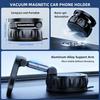 Vacuum Magnet Phone Bracket Multi-angles Adjustment Strong Magnetic Suck Design Foldable Car Holder For iphone Navigation Stand