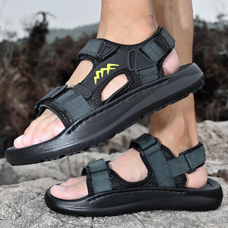 Fashion Summer Leisure Beach All-match Sandals Male Outdoor Comfortable Flats 2025 New Men's Sport Sandals Lightweight Men Walking Shoes