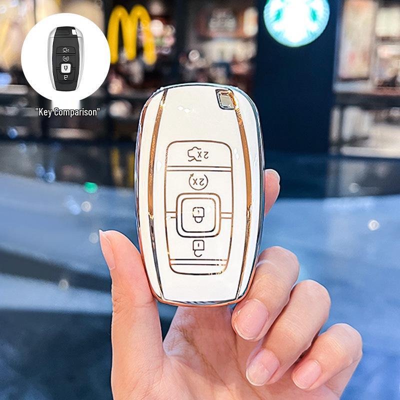 

Lincoln Key Case for 2017-2019 MKC, Continental, MKZ, Navigator - High-End Shell Buckle for Both Genders