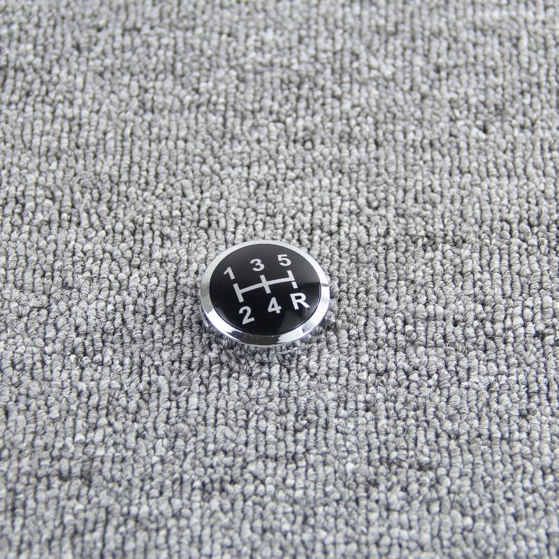 Gear Shift Knob Lever Stick Number Emblem Badge Cap for Peugeot Citroen