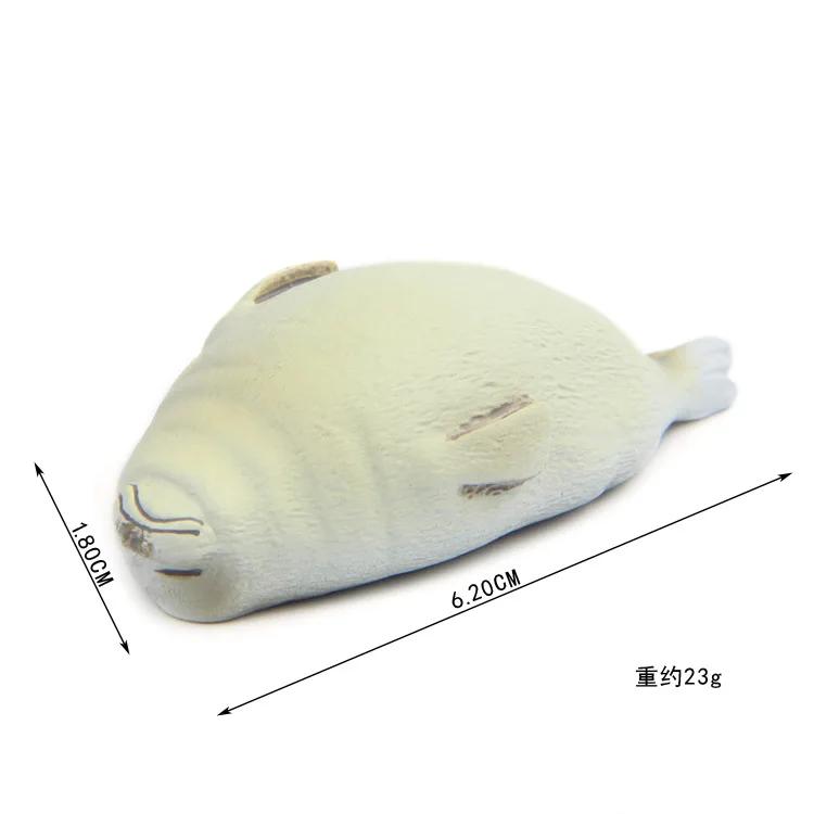 Warme Serie Verschlafener Zoo Corgi Katze Eisbär Seelöwe Orang-Utan Handgefertigt Kühlschrankaufkleber