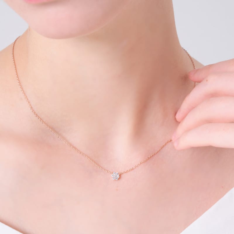 ELLE Jewelry Mini Shine Stone Halskette ELBRNN239