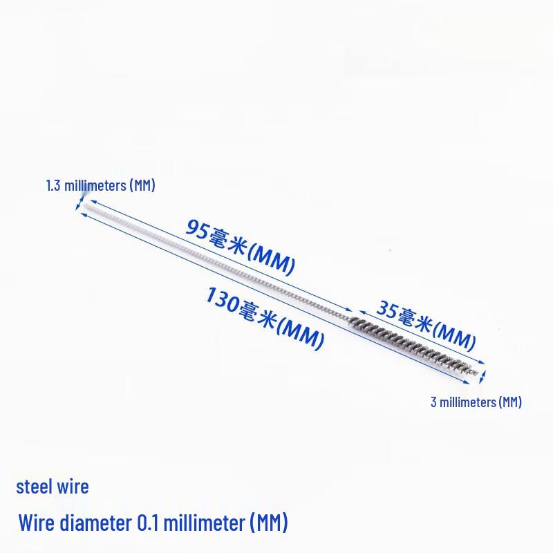 Stainless Steel Internal Wire Brush with Handle