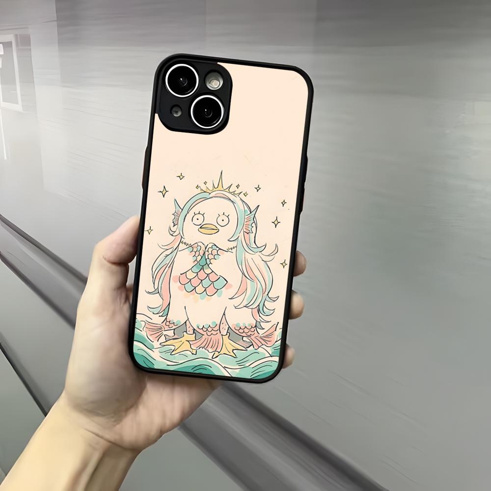 A-Anime Gintama Mr. Raindrop Phone Case For Iphone 17 16 15 14 13 12 Pro Max Xr Air Plus Skin Feel Black Hard Shell Cover