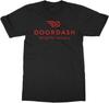 Doordash Köstliche Lieferung Logo Schwarzes T-Shirt