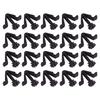 20pcs Car Radiator Front Grille Trim Clip Retainer Plastic Fit for Nissan Black