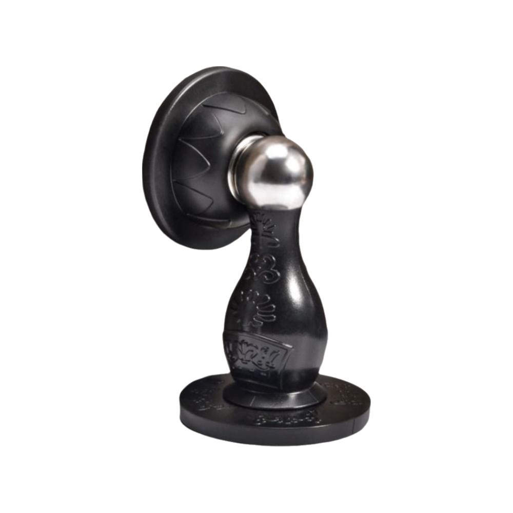 

Silicone Magnetic Door Stoppers No Drilling Required Anti Collision Door Wall Protector Damage Prevention Self Adhesive чорний