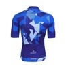 Morethan Cycling Short Bicycle Wear Short Sleeve Size L Jersey, Sleeve/Long Sleeve, (Carbon Fiber/UV Protection/Pockets) HVP-022/LVP-022, (Sea),