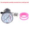 Fire Extinguisher to Small Gas Tank Conversion Kit 1 Set Durable DIY Assembly Parts for RV Camping Emergency Gas Supply