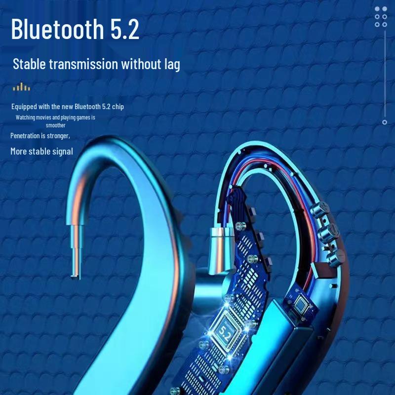 Wireless Bluetooth Over-Ear Earphones for Business, Driving, Sports & Music.