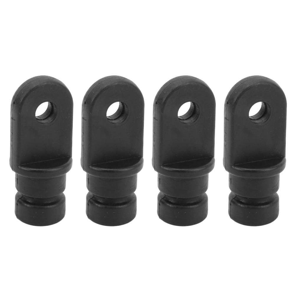 4 Pcs Bimini Top Fitting Nylon Eye End Top Bimini Top Hardware Cover Cap for Marine Boat 58