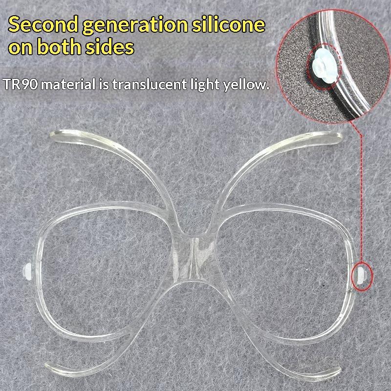 Ski Goggles Prescription Insert Frame Tr90 Adjustable Lens Adapter Internal Eyeglass Frame For Snow Sports Goggle