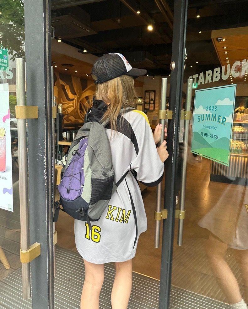 Kconnect MatinKim Retro Sportowy Plecak ze Sznurkiem Colorblock