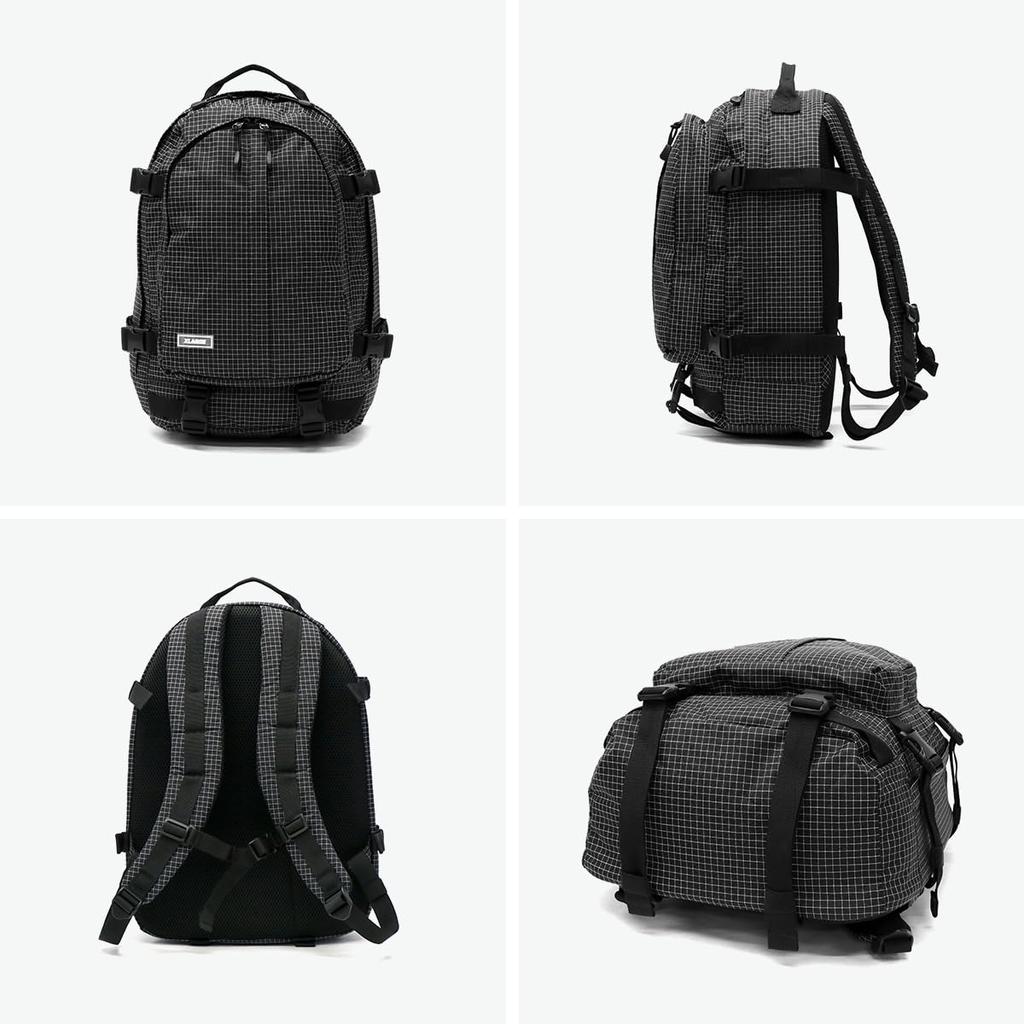 Standard Logo Patched Ripstop Daypack 101251053007 Black One Size