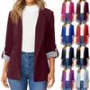 Dámský trenčkot Otevřený přední svetr bunda Kabát Šátek Cape Plášť Mantle Plus