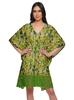 Moomaya Short Caftan Cover Up Dress Printed Women Kaftan Beachwear Cover Up