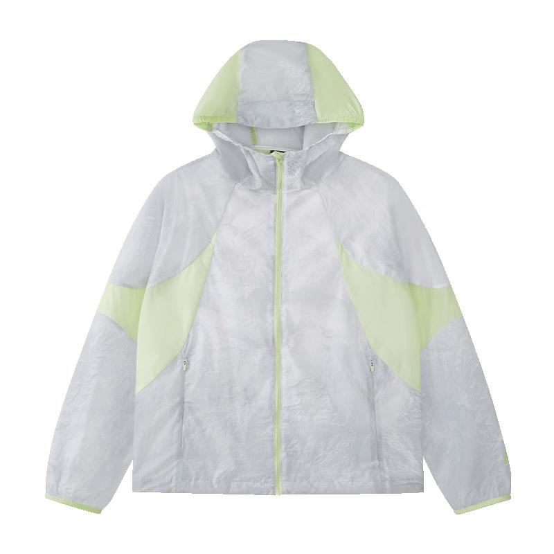 FILA FUSION Women s Color-block Hooded Sun Protection Woven Jacket XL