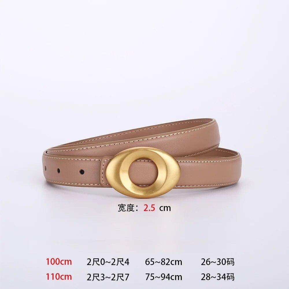 

Ремені для жінок Розкішний дизайнерський модний жіночий ремінь для джинсів Жіночий для суконь Чорні брюки Ремінь для жінок ZX001 110cm хакі