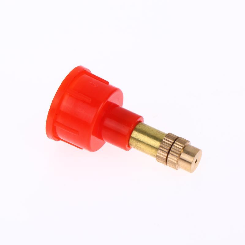 2Pcs High Pressure Nozzle Brass Adjustable Garden Irrigation Atomization Watering Sprinkler Accessories Brass Nozzle