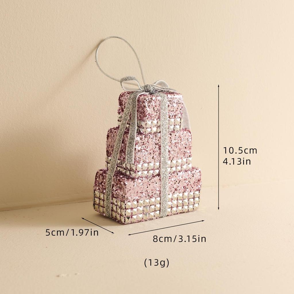 High-Quality Pink Foam Christmas Ball Ornament for Tree and Window Display