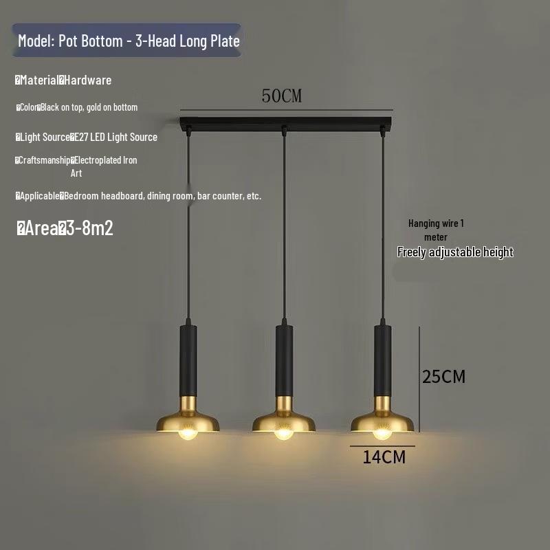 Dream Bubble Modern Nordic 3-Head Pendant Lamp