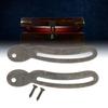 10 Set Lid Support Hinge Copper Vintage Lid Stay Safe Hinge for Cabinet Jewelry Box Shelf