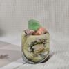 Handmade Luxury Stone Candlestick Stand Table Centerpiece Ornament Dinning Wedding Festival Marble Tealight Candle Holder