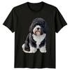 Cute Havapoo Dog Breed Pet Portrait Graphic TShirt