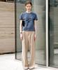 Dyuidyui Summer Striped Slacks_Beige