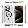 Korean Niche for Apple 17 Phone Case Transparent PC+PTFE Wear-resistant Anti Fingerprint Magnetic Suction for IPhone Phone Case
