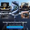 Wireless Fast Charging Phone Holder with Auto-Clamping for Car Air Vents - Shockproof Navigation Mount