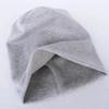 0M-4Y New Baby Street Dance Hip Hop Spring Autumn Hat Scarf for Boys Girls Knitted Cap Winter Warm Solid Color Children