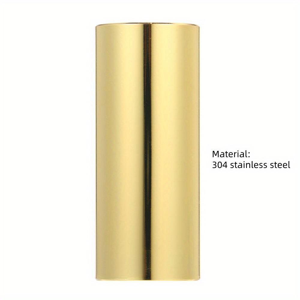 1Pc 60MM Guitar Slide Bar Stainless Steel Metal/Acrylic Finger Slides For Guitar Ukulele String Instruments Guitar Accessories