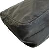 PRADA Triangle With logo Nylon Shoulder Bag black Nylon Used