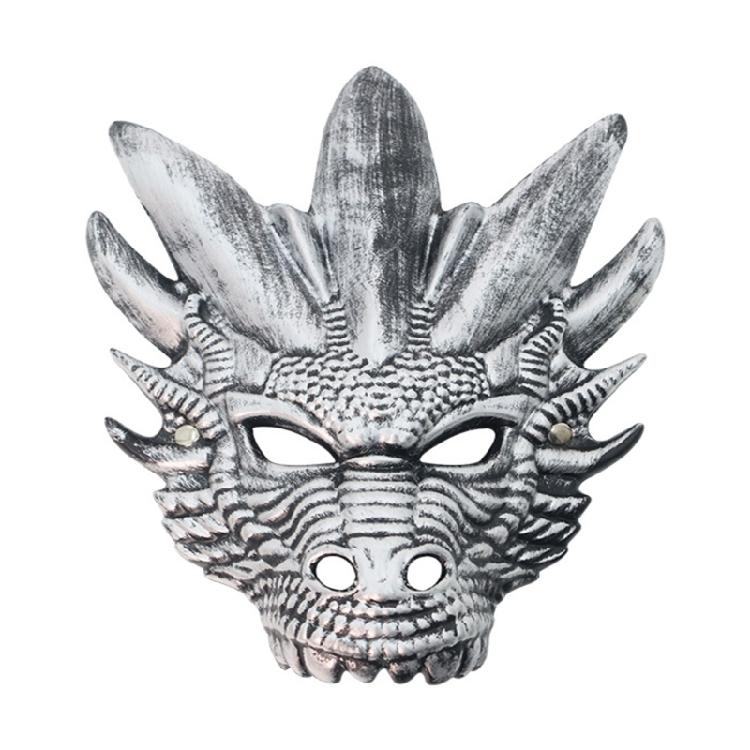 Dragon Head Full Face Mask Halloween Dragon Head Mask Masquerade Mask Halloween Costume Accessory for Men Women Cosplay