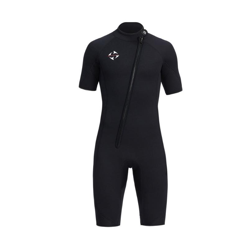 3MM Neopren Kurzarm Männer Shorty Neoprenanzug Dick Warm Halten Scuba Tauchen Anzug Surfen Quallen Schnorcheln Bademode