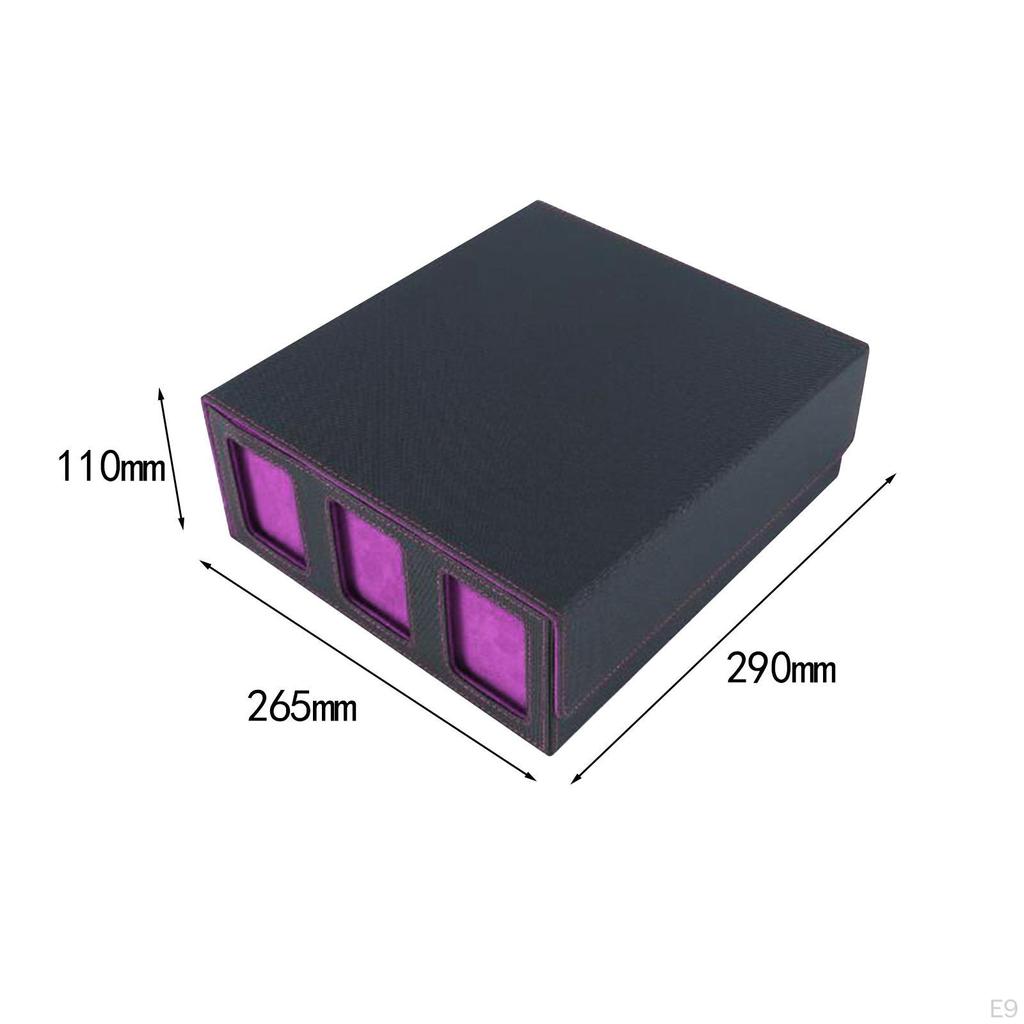 Card Deck Storage Solution with 8 Dividers - Premium Quality Holder for Your Collection