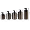 Wide Mouth Pump Bottle Dispenser Clear Storage Bottle  for Shampoo Conditioner Lotion