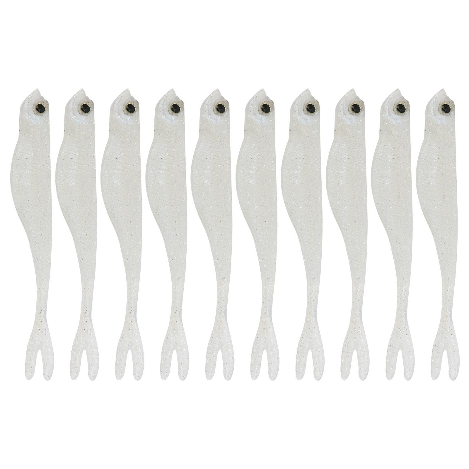 

2Set Portable Artificial Simulation Fish Shape Soft Silicone Lure Bait Fishing Accessory 5#
