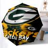 Pittsburgh Steelers Art Pattern, Automatic Folding Umbrella, Portable and Foldable Design, 8 Ribs, a Christmas or Birthday Gift.