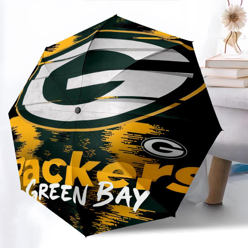 Pittsburgh Steelers Art Pattern, Automatic Folding Umbrella, Portable and Foldable Design, 8 Ribs, a Christmas or Birthday Gift.