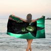 1pc The Wizard of Oz1 Beach Towel, Beach and Seaside Swimming Pool Equipment, Fashion Pattern, Rectangular, Travel Essentials